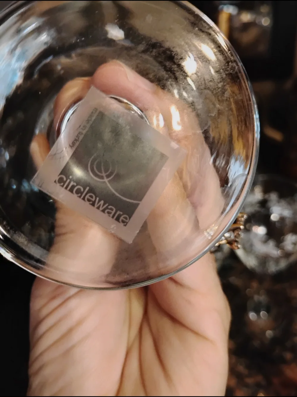circle ware six clear